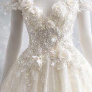 Exquisite Elegant Dress - Shimmers & Floats